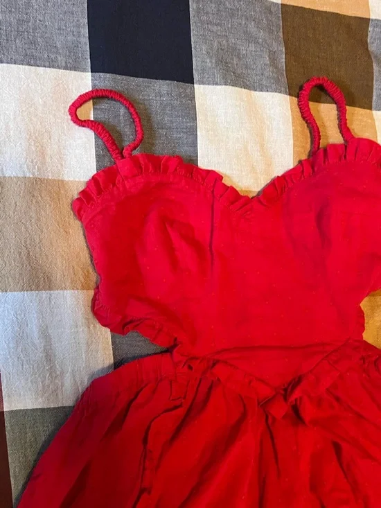 Farm Rio Heart Shaped Bodice Cut Out Maxi Dress - Picture 4 of 8